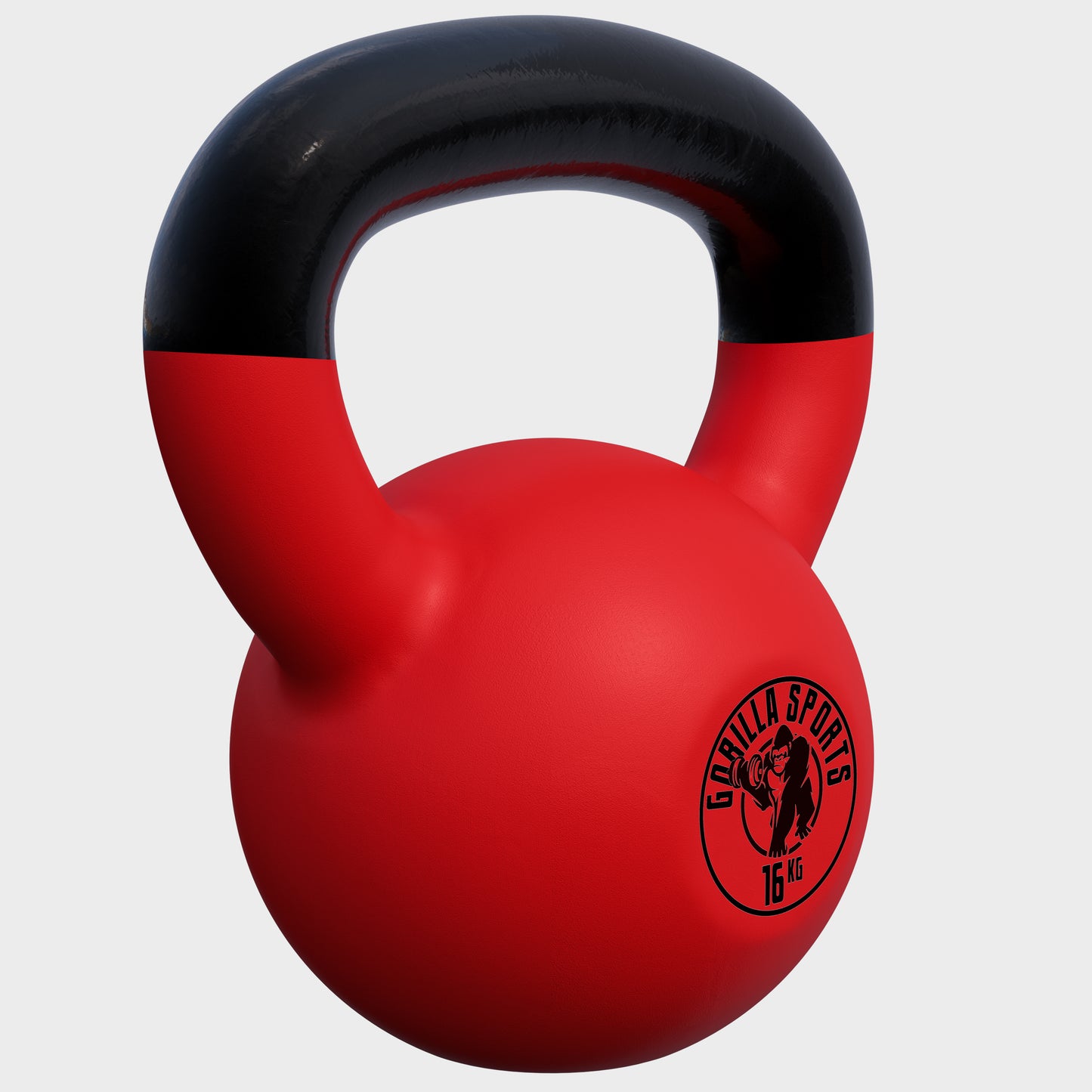 Kettlebell Gusseisen Neopren rot 2 - 32 kg