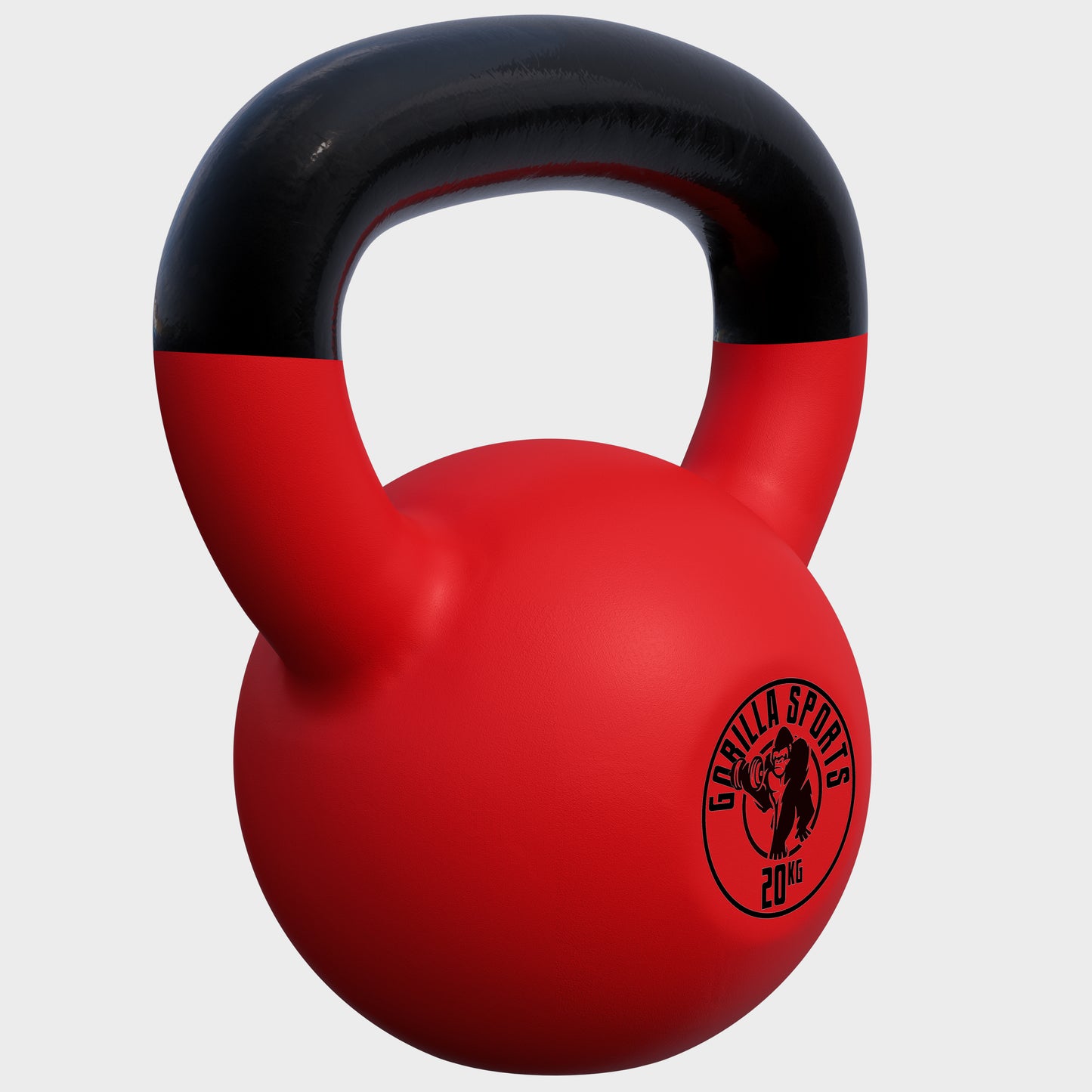 Kettlebell Gusseisen Neopren rot 2 - 32 kg