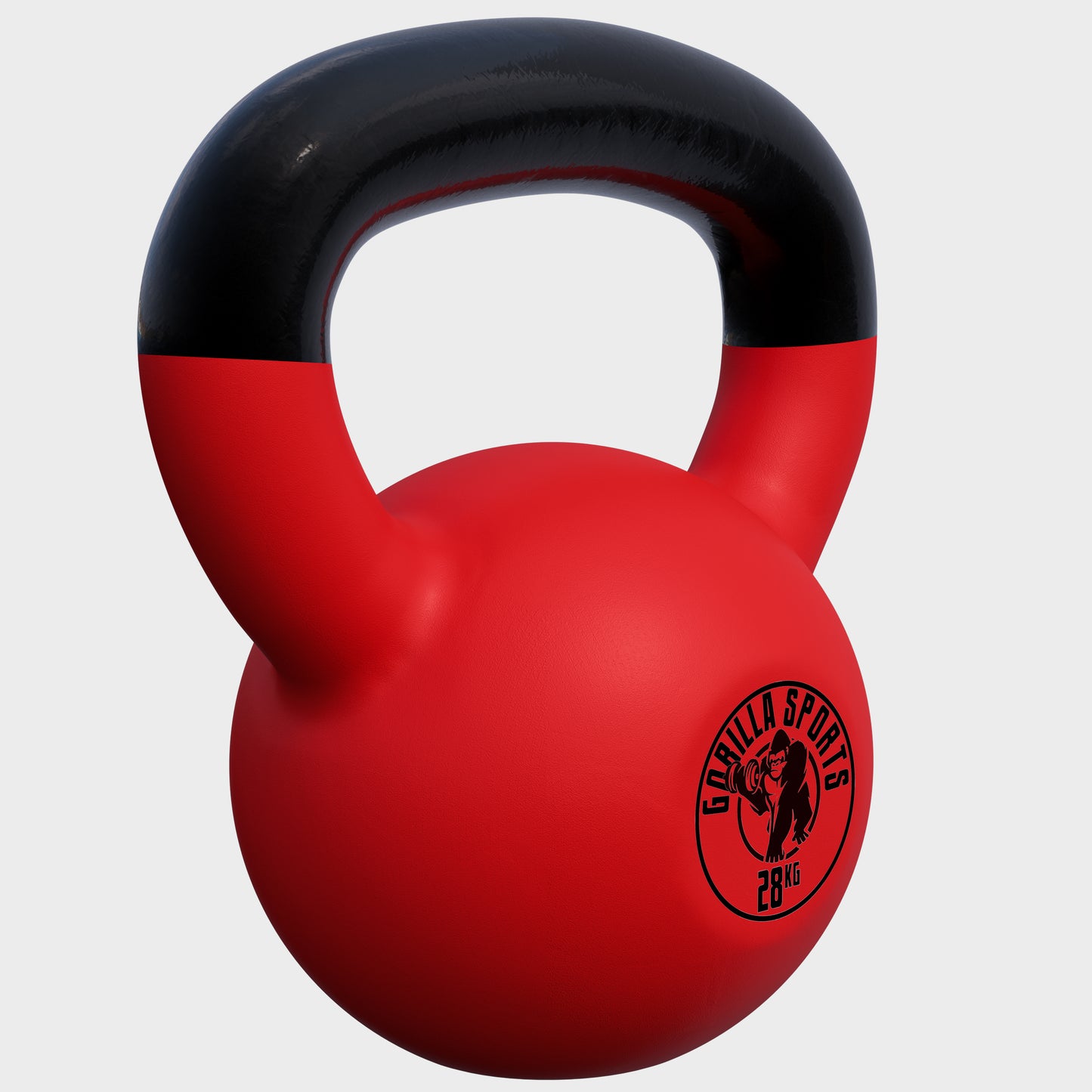 Kettlebell Gusseisen Neopren rot 2 - 32 kg