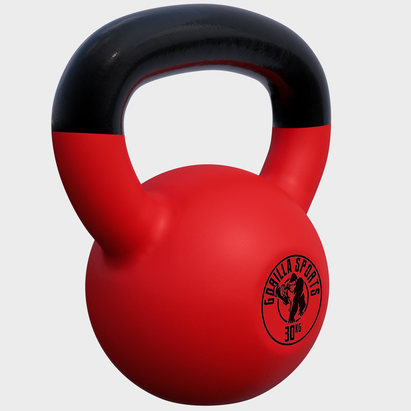 Kettlebell Gusseisen Neopren rot 2 - 32 kg