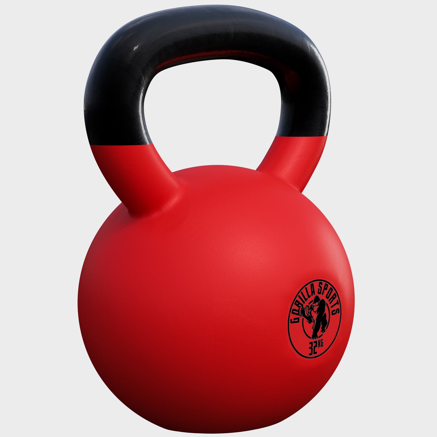 Kettlebell Gusseisen Neopren rot 2 - 32 kg