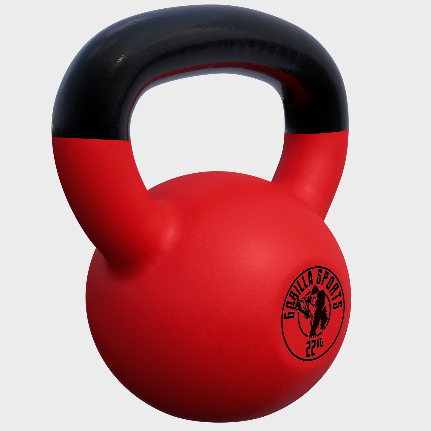 Kettlebell Gusseisen Neopren rot 2 - 32 kg
