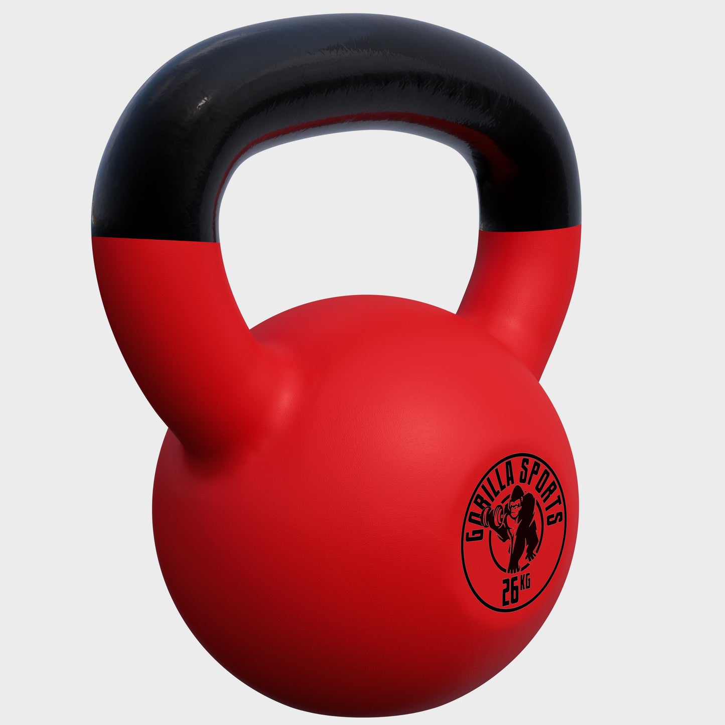 Kettlebell Gusseisen Neopren rot 2 - 32 kg