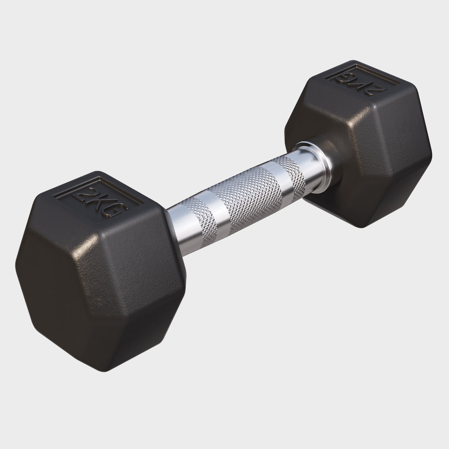 Hexagon Kurzhantel Gummi 2-50 kg