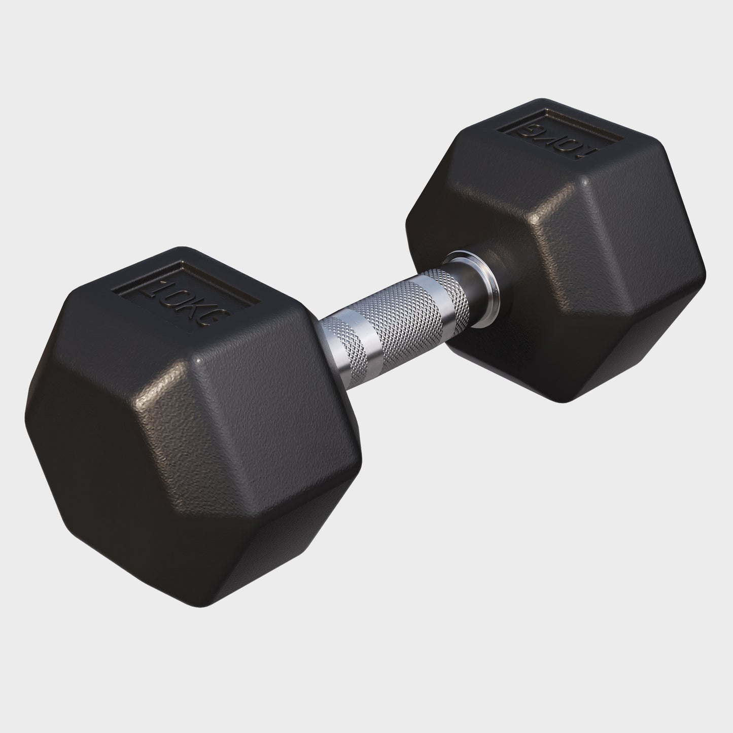 Hexagon Kurzhantel Gummi 2-50 kg