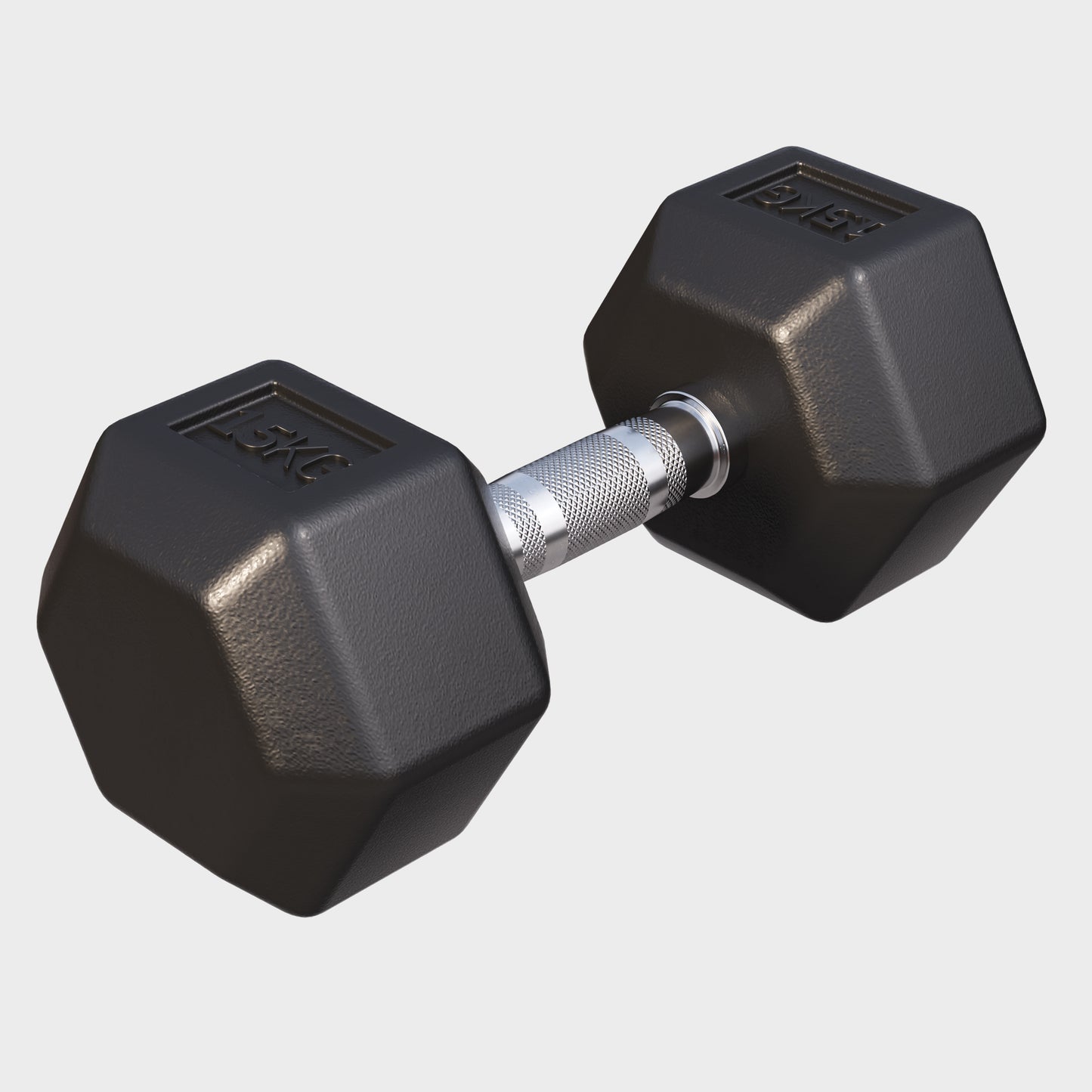 Hexagon Kurzhantel Gummi 2-50 kg