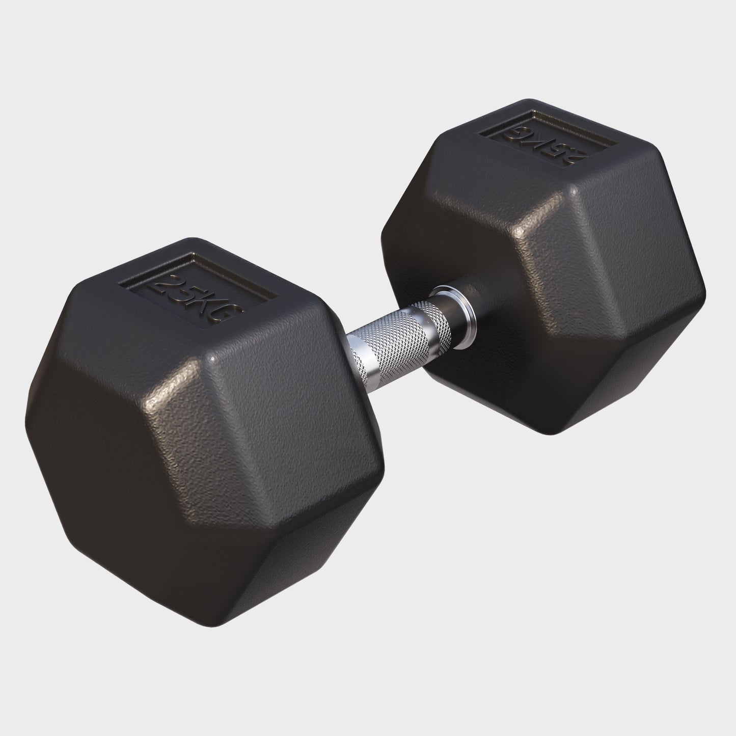 Hexagon Kurzhantel Gummi 2-50 kg