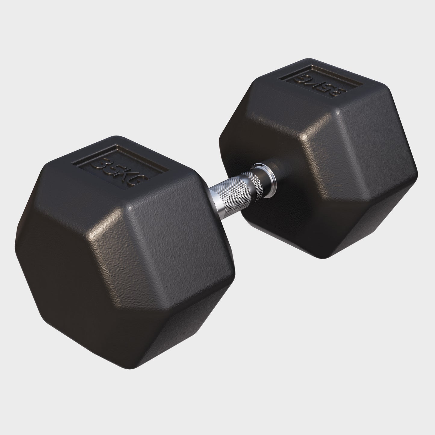 Hexagon Kurzhantel Gummi 2-50 kg