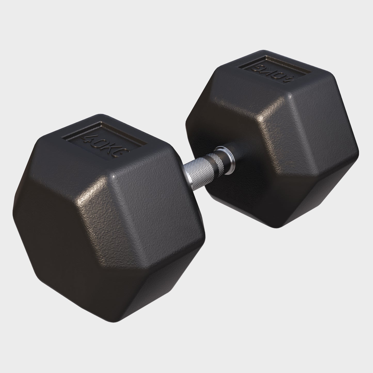 Hexagon Kurzhantel Gummi 2-50 kg