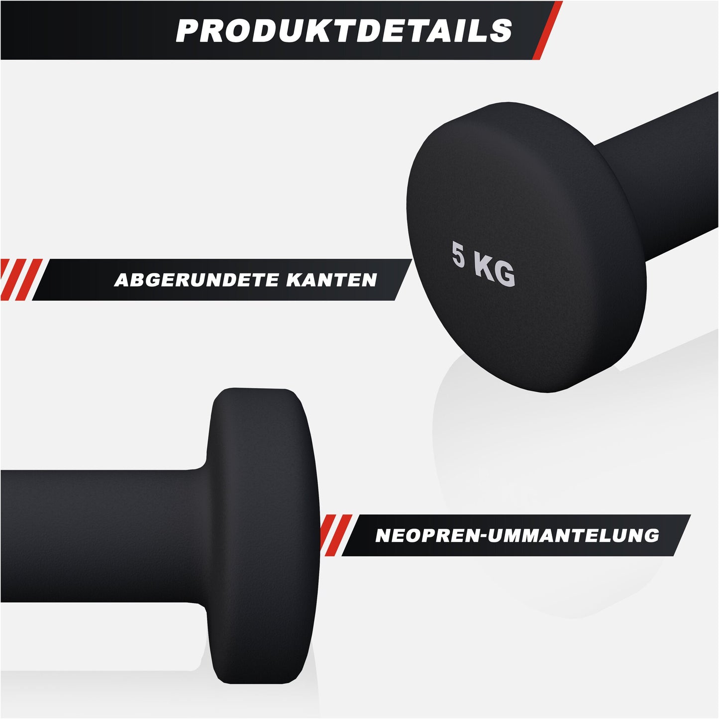 Gymnastikhanteln Neopren