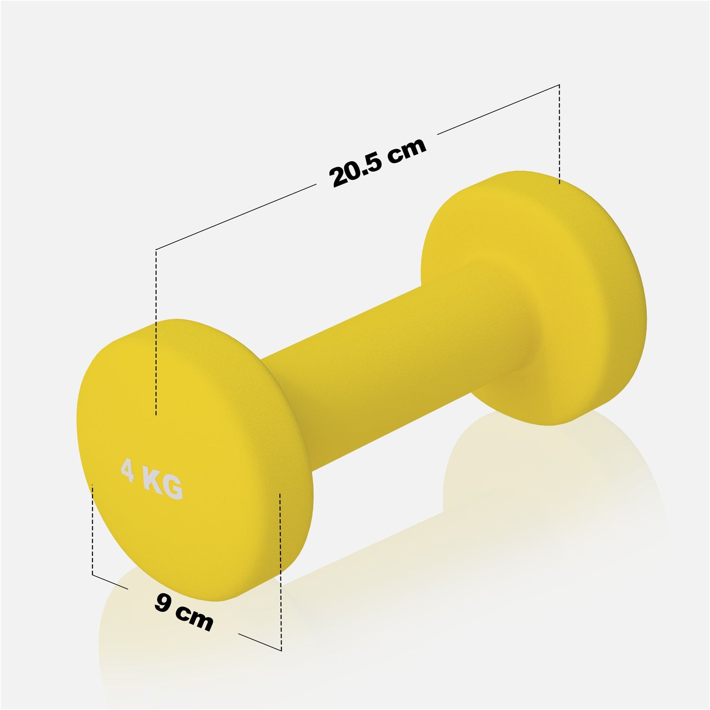 Gymnastikhanteln Neopren