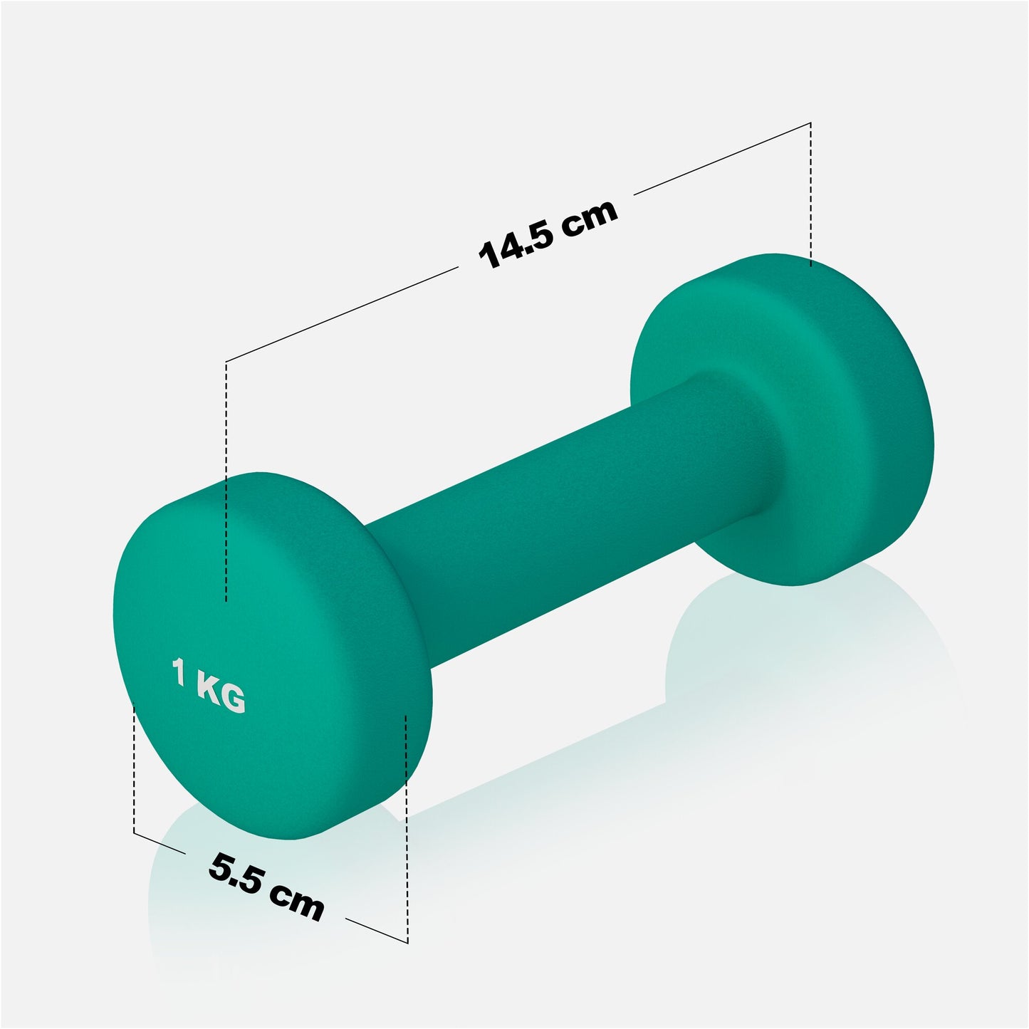 Gymnastikhanteln Neopren