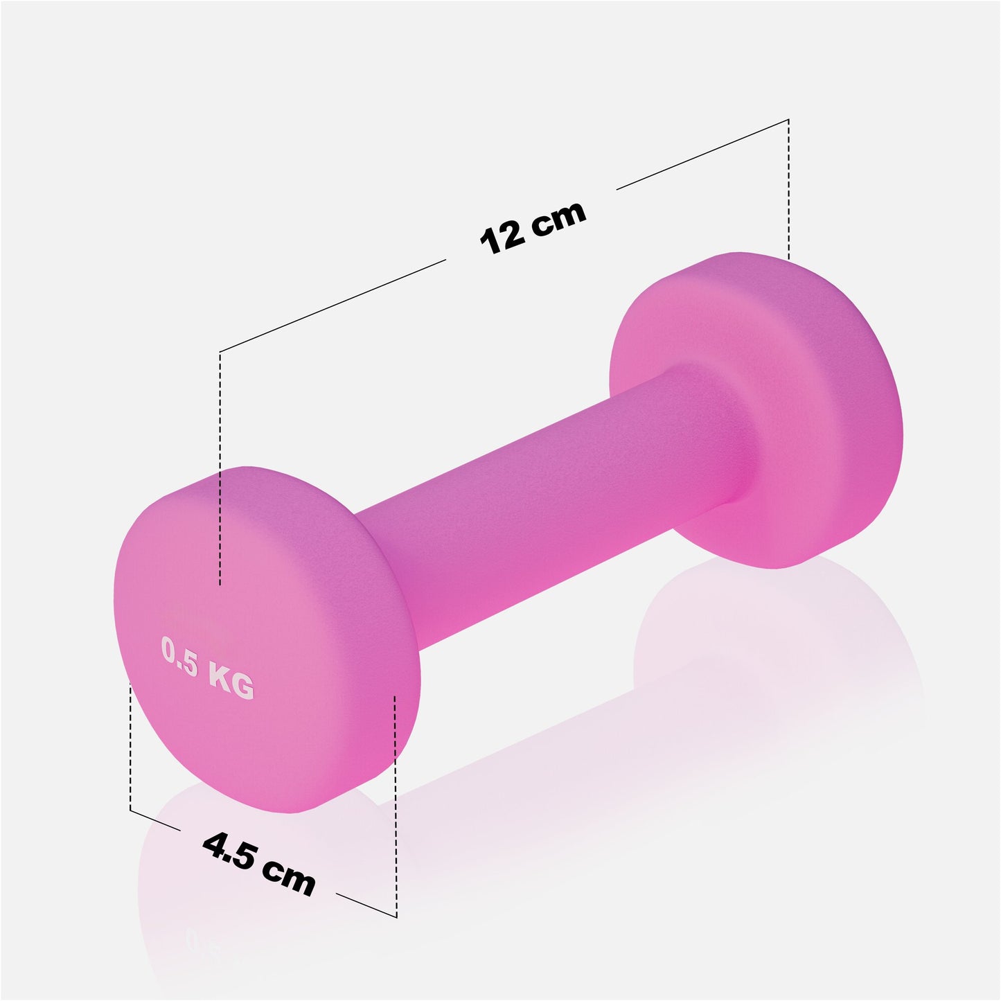 Gymnastikhanteln Neopren