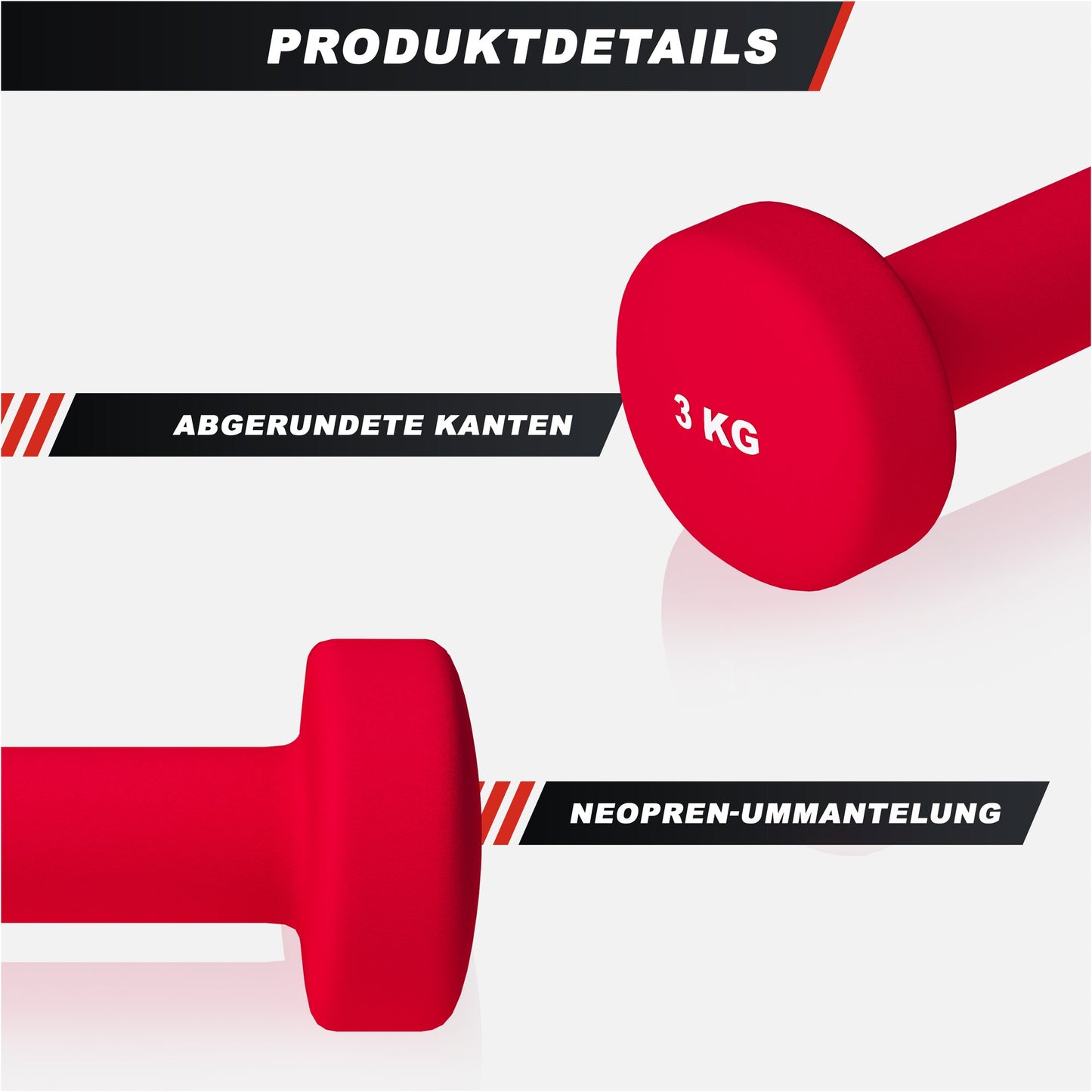 Gymnastikhanteln Neopren