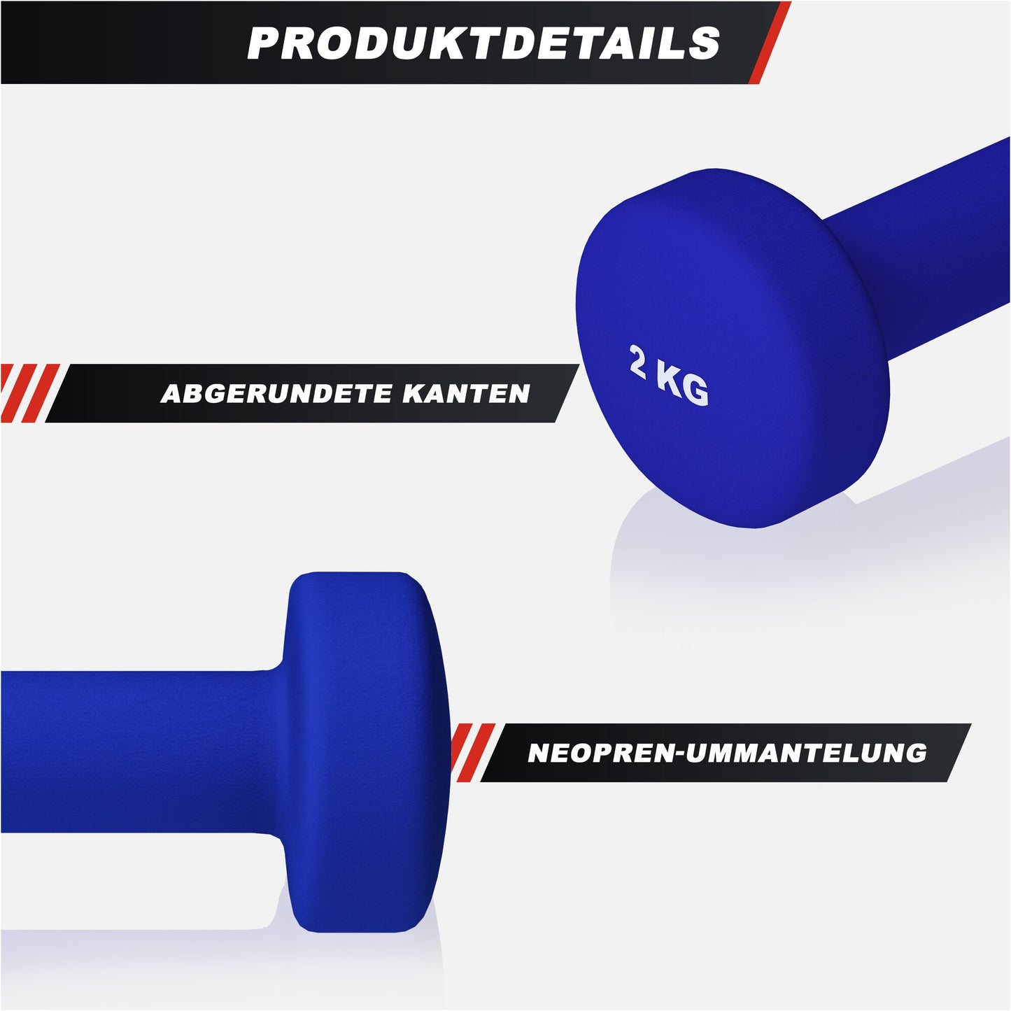 Gymnastikhanteln Neopren