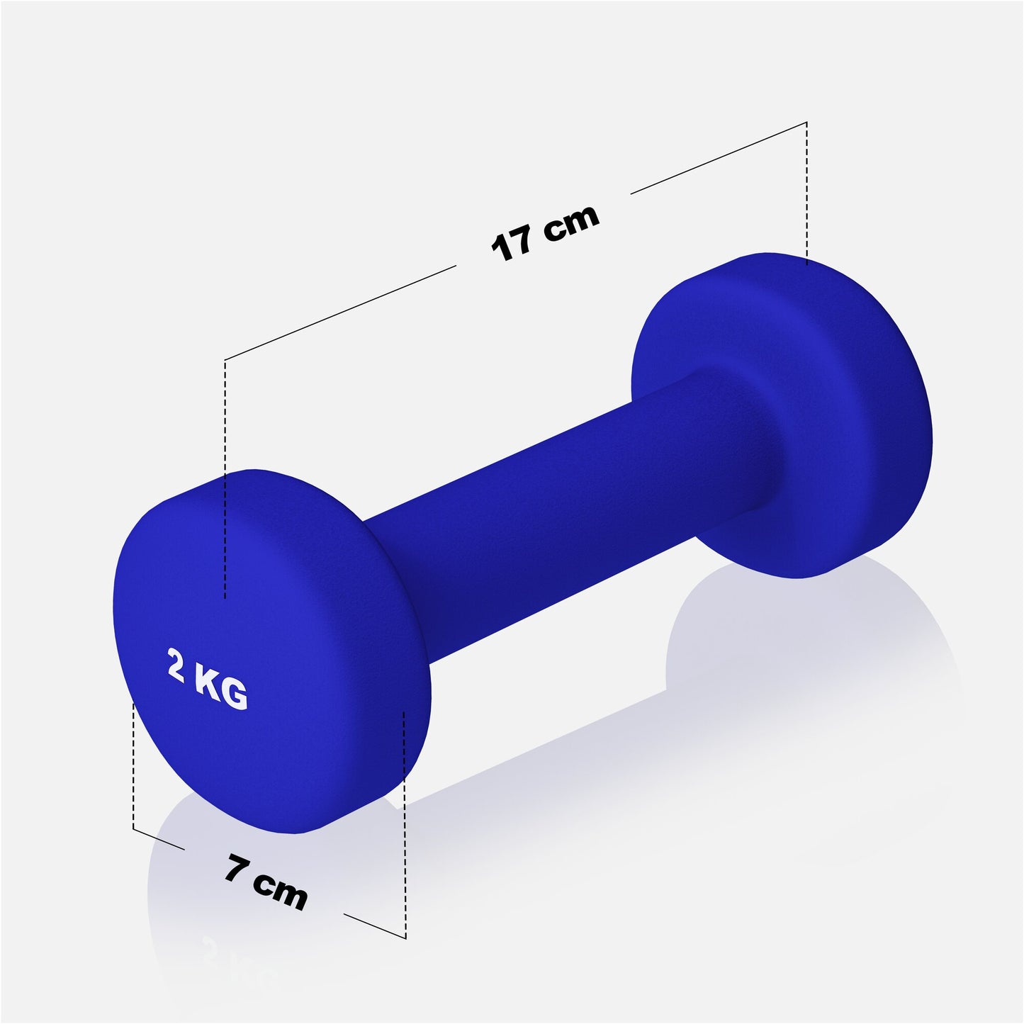 Gymnastikhanteln Neopren