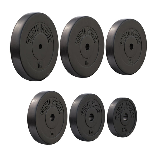 Hantelscheibe 30/31 mm Kunststoff 1,25-15 KG