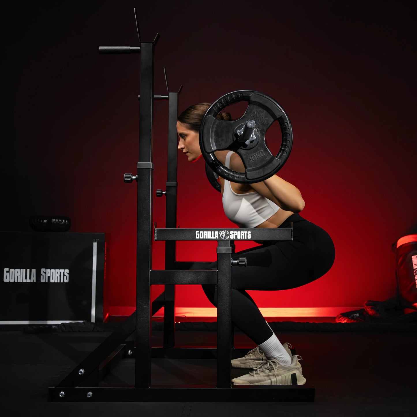 Multi Squat Rack verstellbar