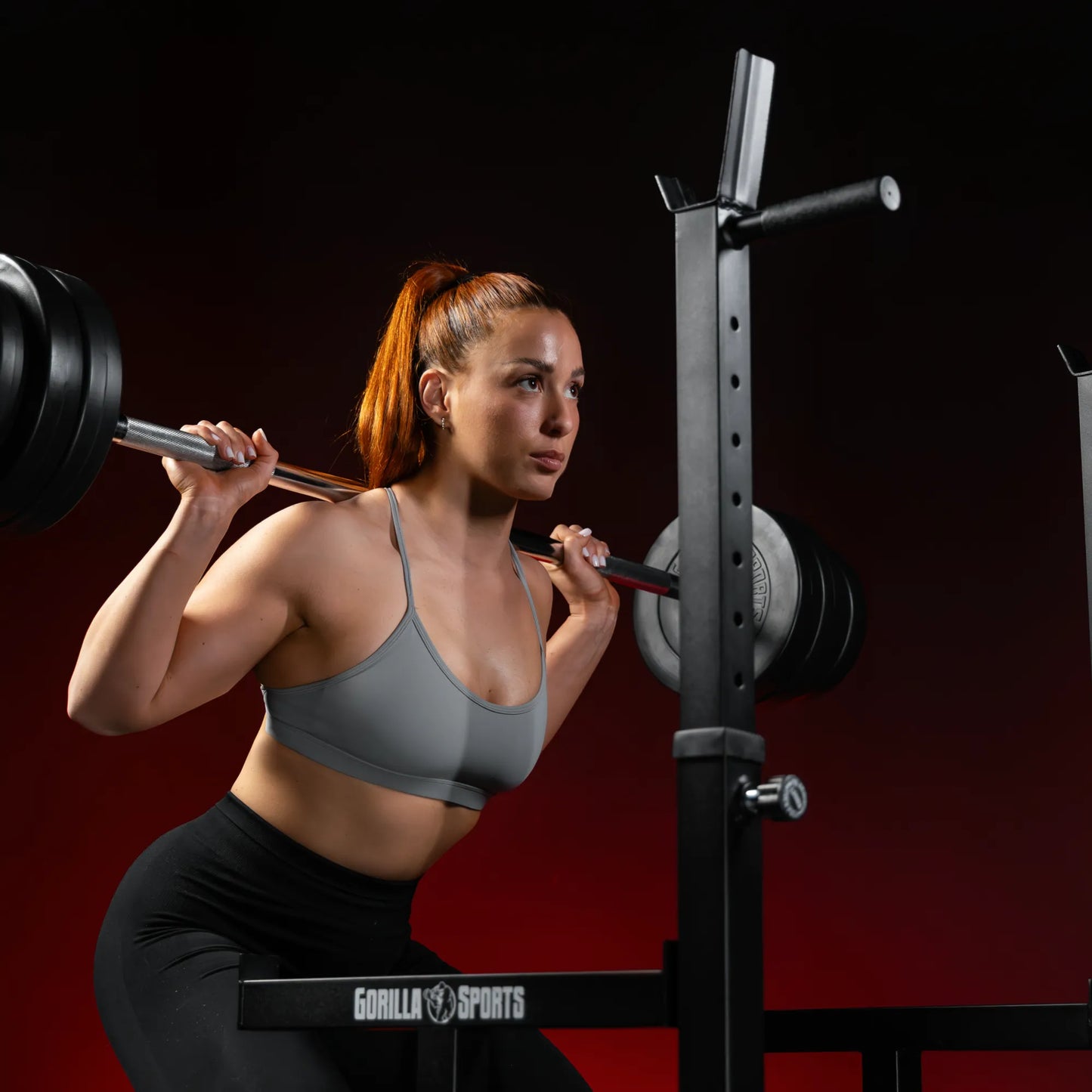 Squat Rack verstellbar in Höhe und Breite