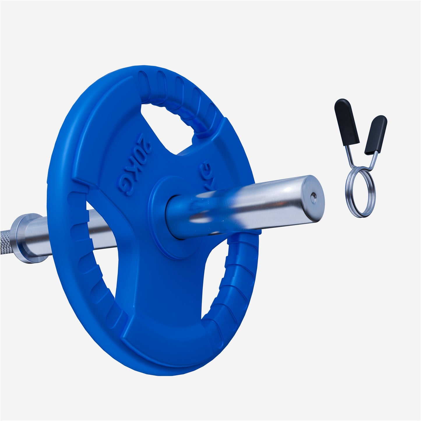 Hantelscheibe 50/51mm Olympia Gummi Gripper 1,25-25 KG