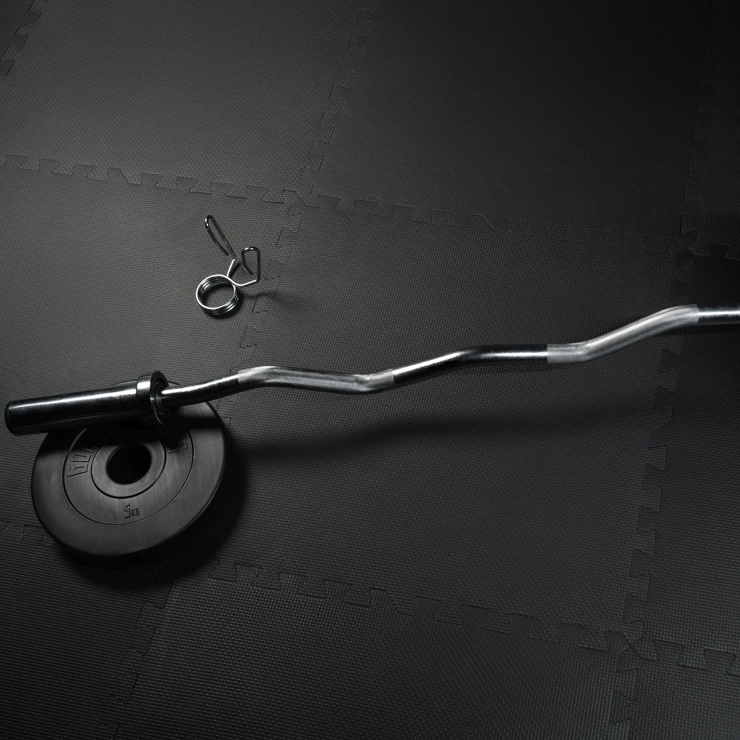 SZ-Curlstange 120 cm - 50/51 mm aus Chrom - Gorilla Sports DE