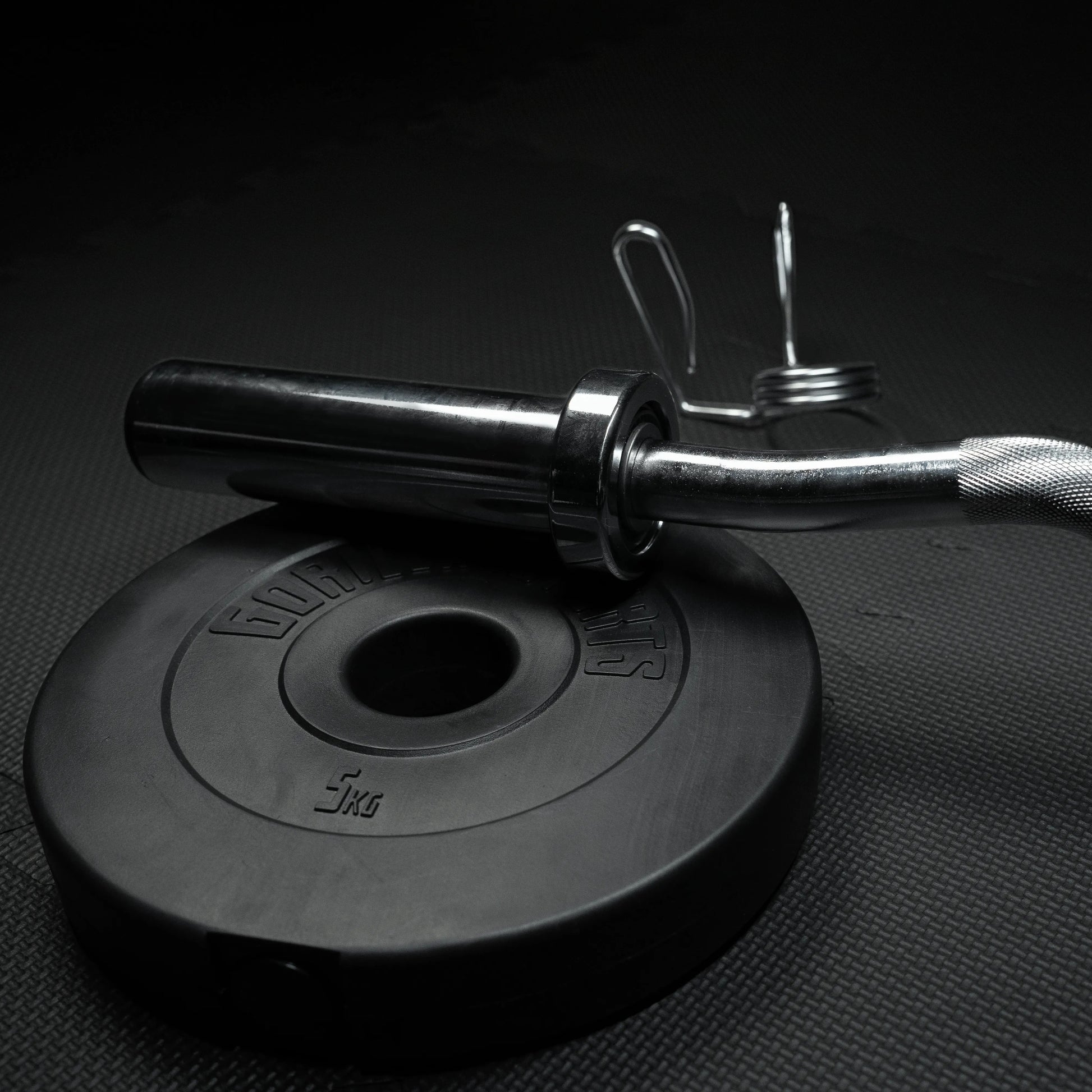 SZ-Curlstange 120 cm - 50/51 mm aus Chrom - Gorilla Sports DE