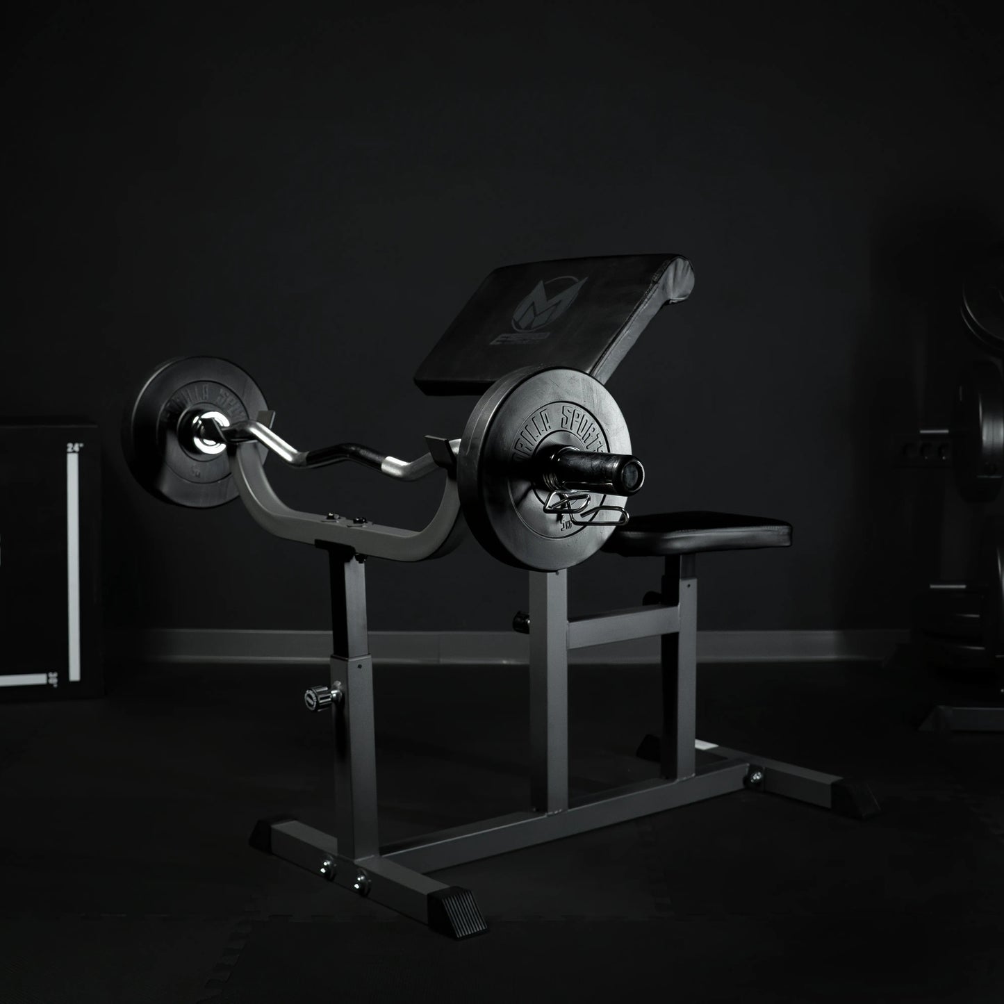 SZ-Curlstange 120 cm - 50/51 mm aus Chrom - Gorilla Sports DE