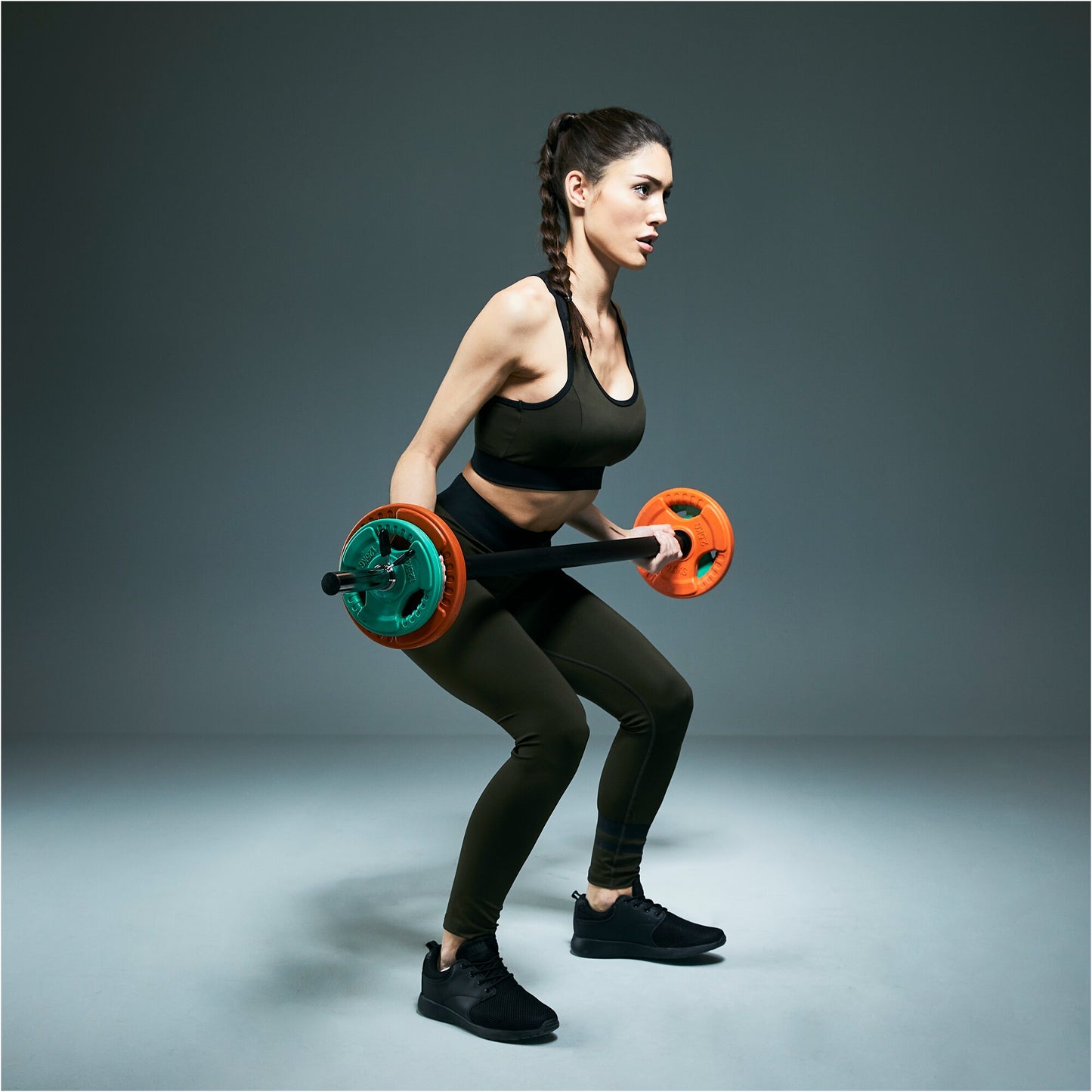 Hantelscheibe 30/31 mm Gummi Gripper 1,25-25 KG