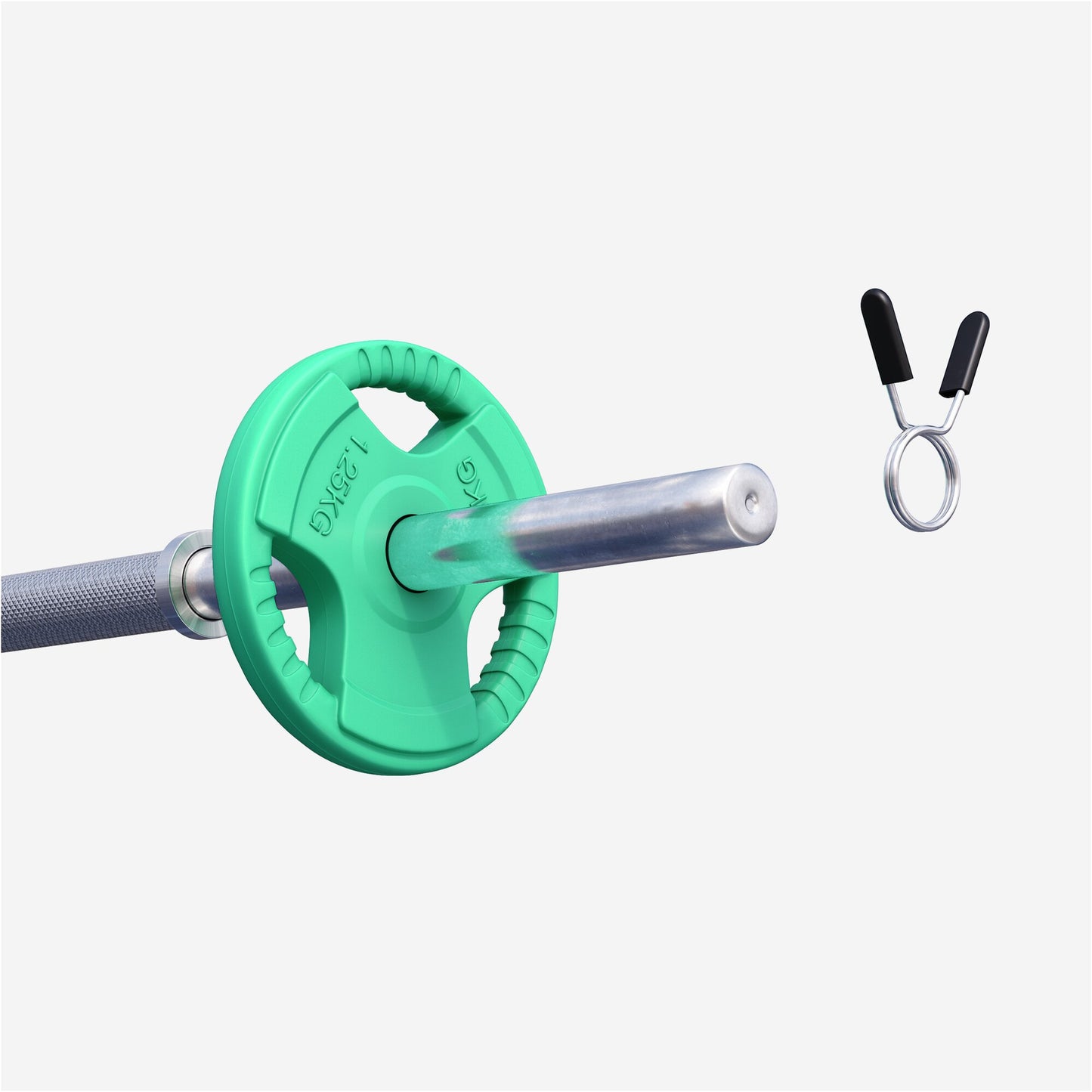 Hantelscheibe 30/31 mm Gummi Gripper 1,25-25 KG