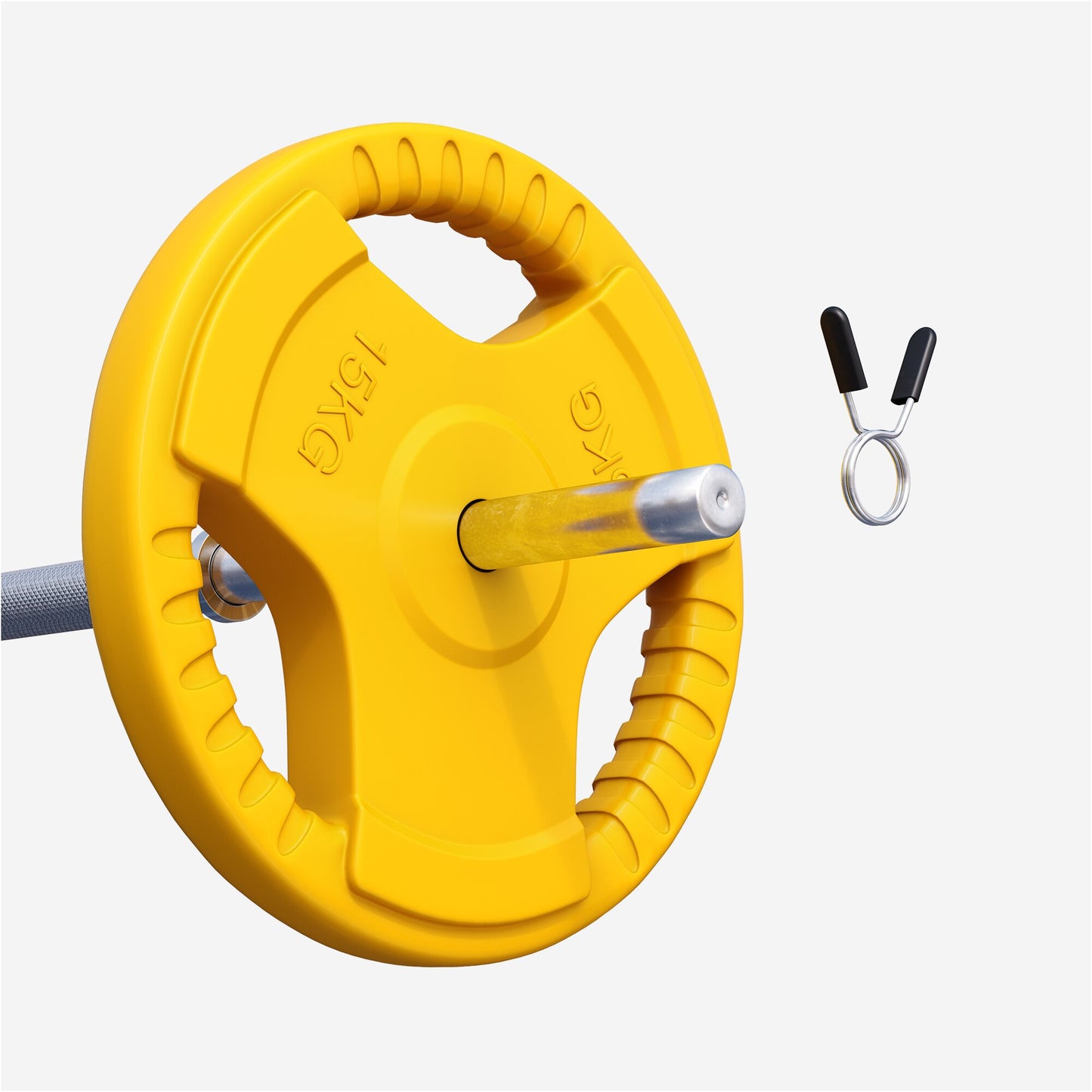 Hantelscheibe 30/31 mm Gummi Gripper 1,25-25 KG