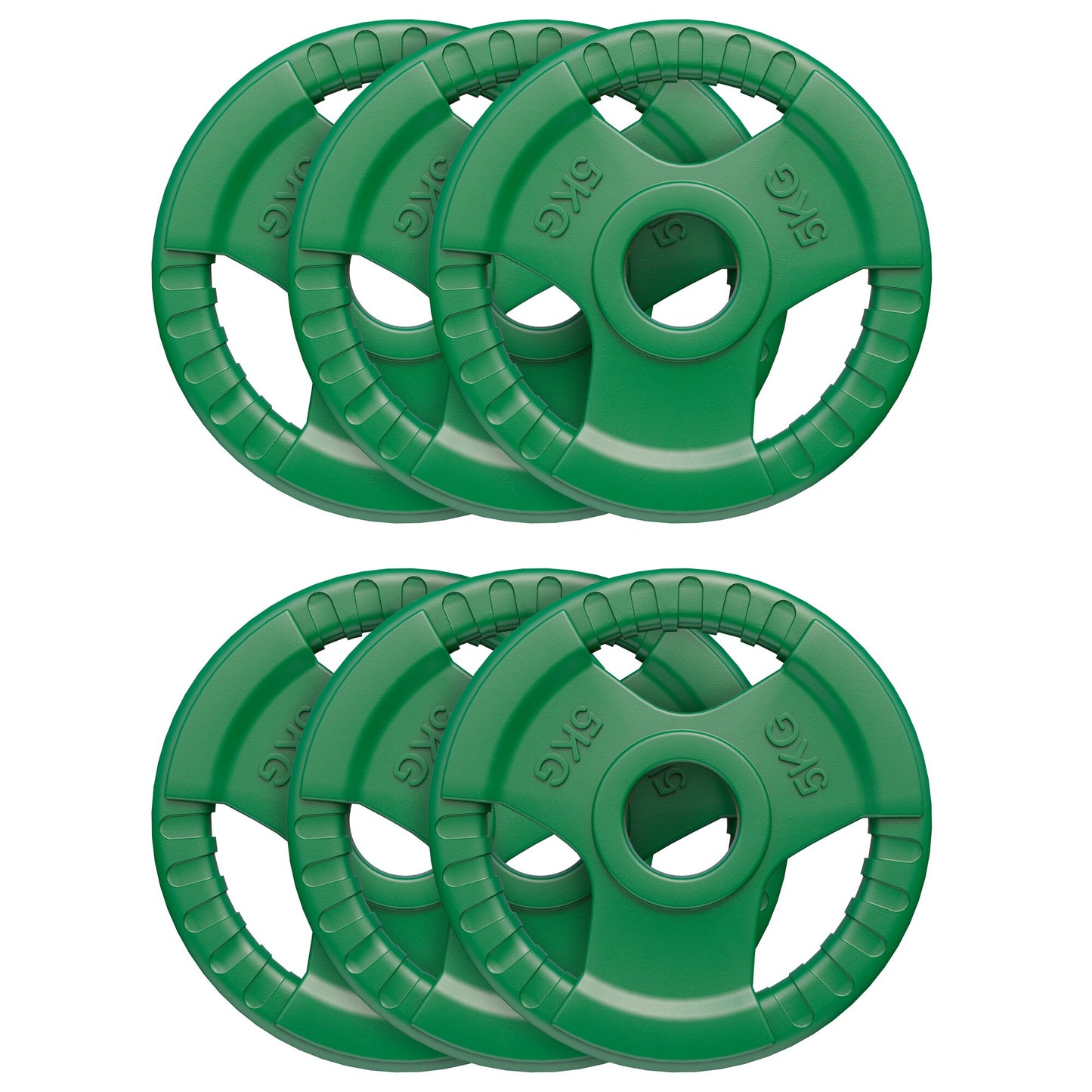 Hantelscheibe 50/51mm Olympia Gummi Gripper 1,25-25 KG