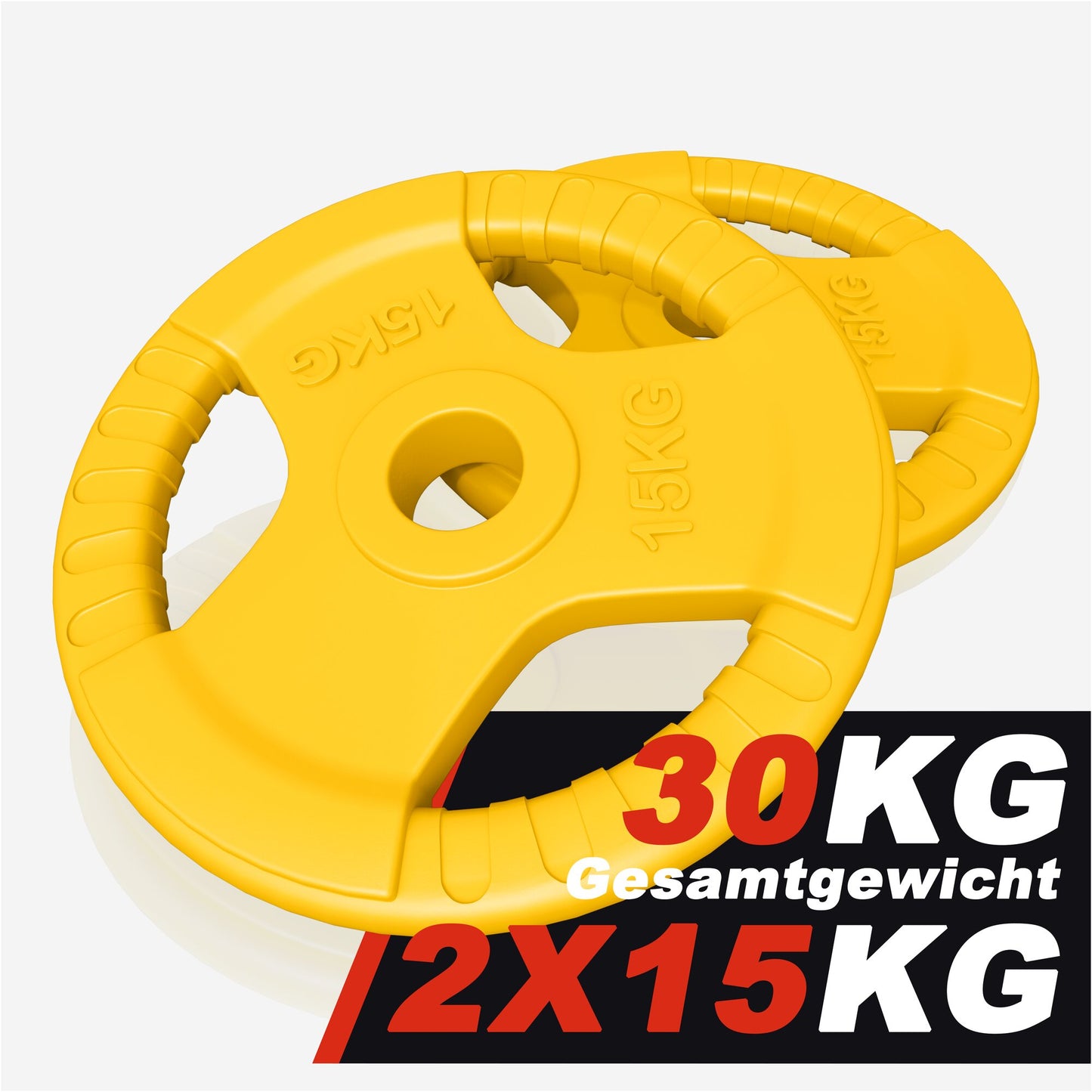 Hantelscheibe 50/51mm Olympia Gummi Gripper 1,25-25 KG