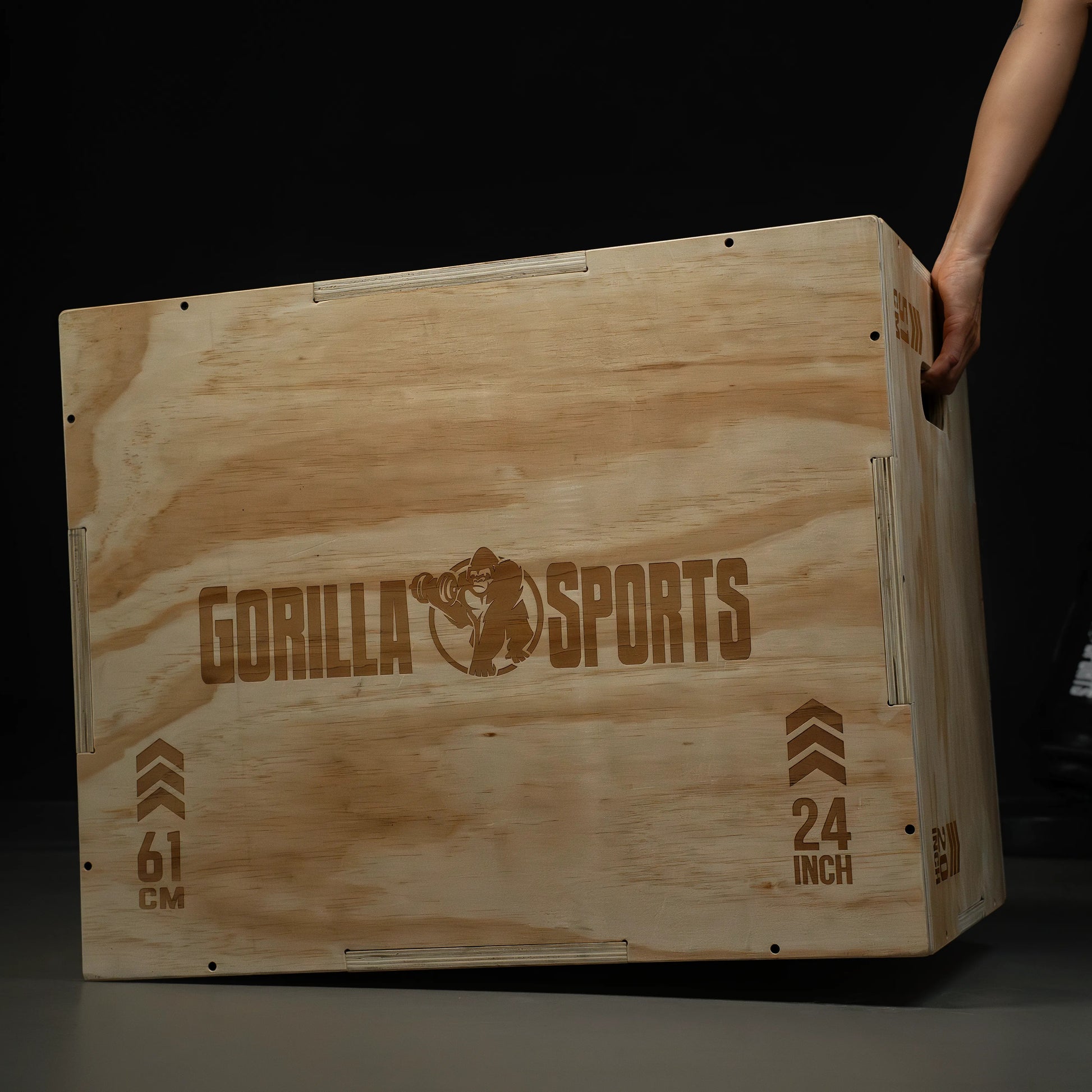 Plyo Box aus Holz - Gorilla Sports DE