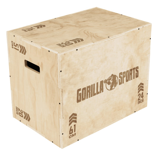 Plyo Box aus Holz 61 x 51 x 76 cm