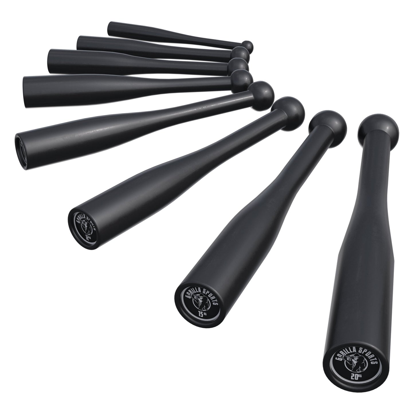 Indian Clubbells 2-20 KG