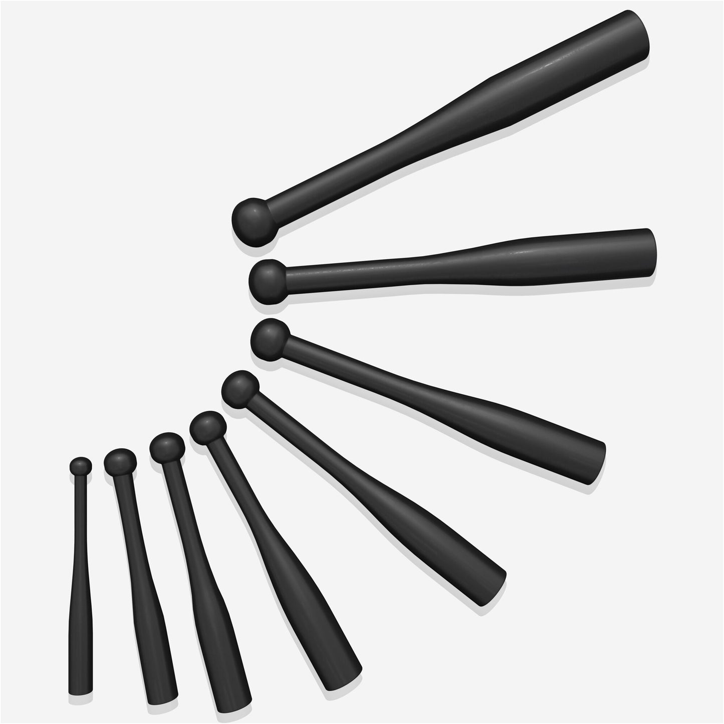 Indian Clubbells 2-20 KG