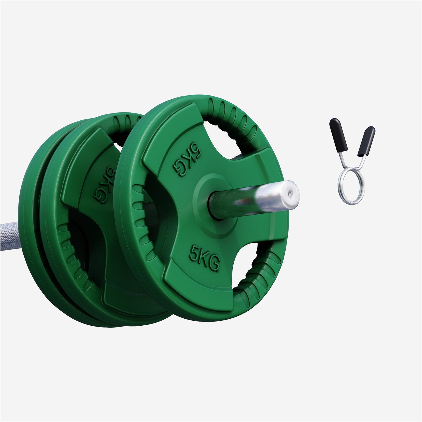 Hantelscheibe 30/31 mm Gummi Gripper 1,25-25 KG