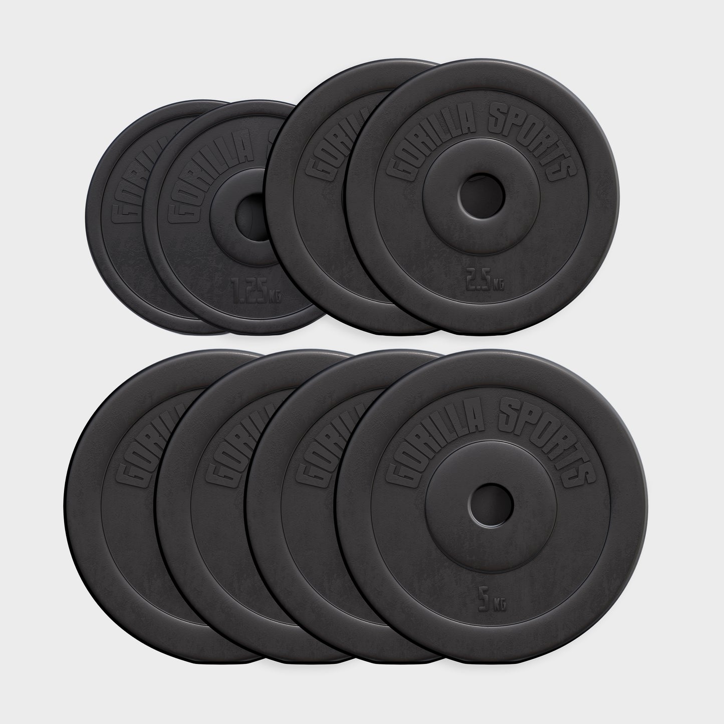 Hantelscheibe 30/31 mm Kunststoff 1,25-15 KG