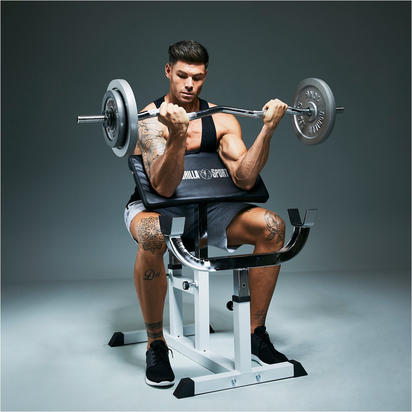 Curlbank Bizeps 120 cm