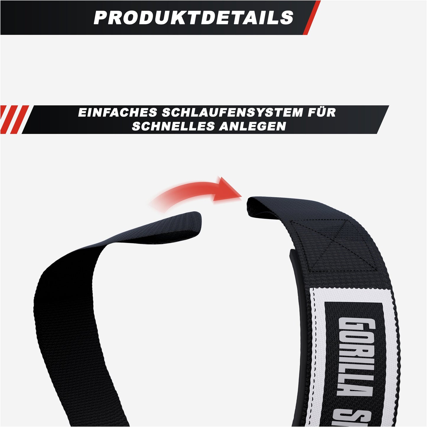 Zughilfen 2er Set - Gorilla Sports DE