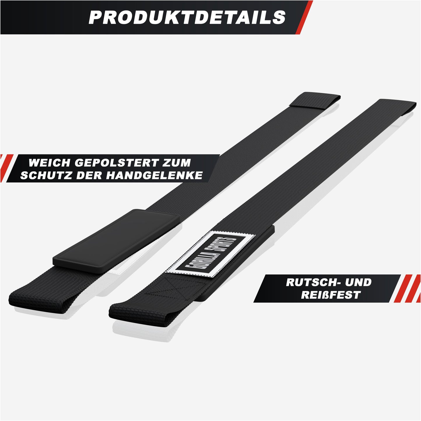 Zughilfen 2er Set - Gorilla Sports DE