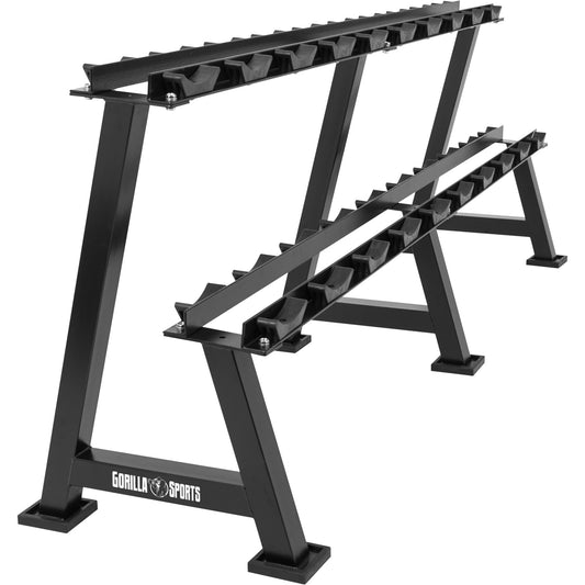 Kurzhantelablage in Schwarz