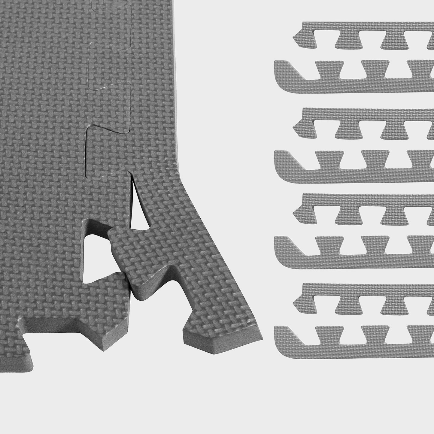 Bodenschutzmatten Endstücke mit 8 Teilen