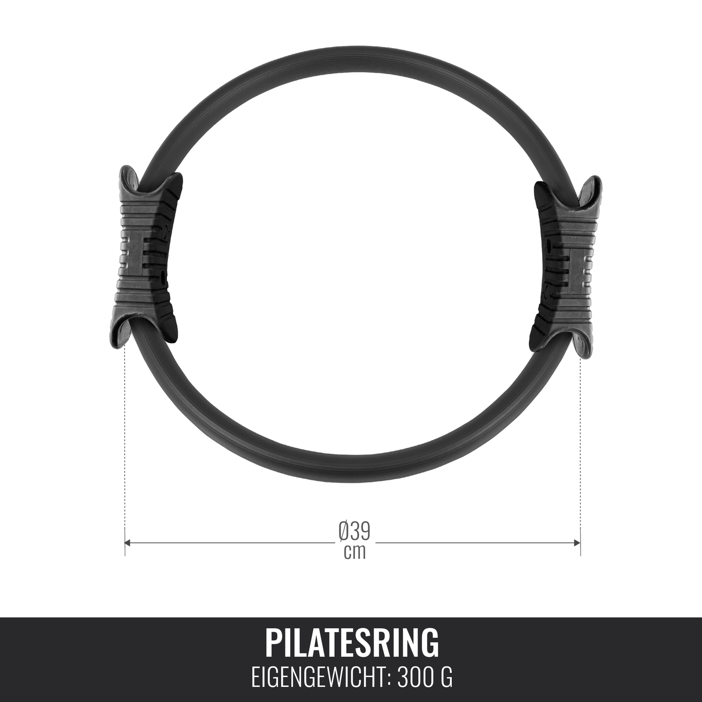 Pilates Ring gepolstert 39 cm - Gorilla Sports DE