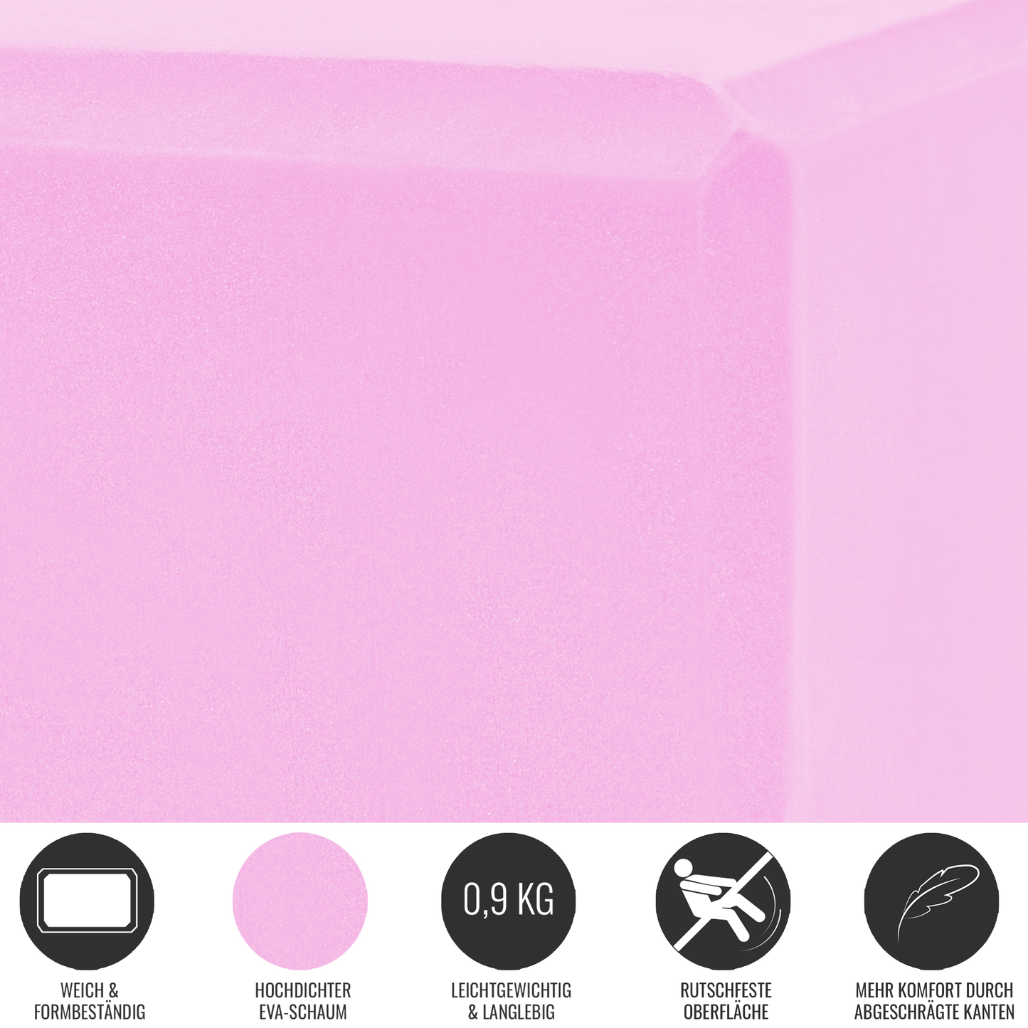 Yoga Block aus Schaumstoff - Gorilla Sports DE