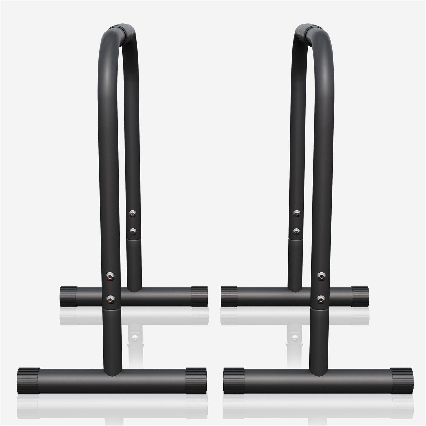 Push-up Stand Bar Parallettes Schwarz/Rot/Blau