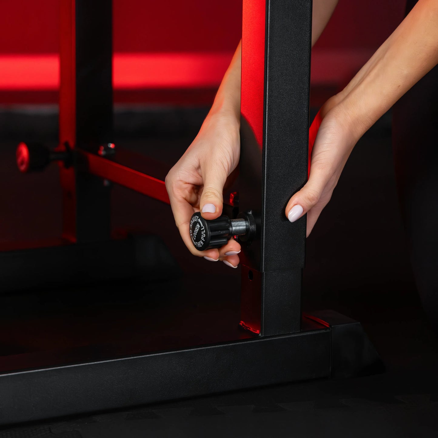 Verstellbare Plyobox in Schwarz - Gorilla Sports DE