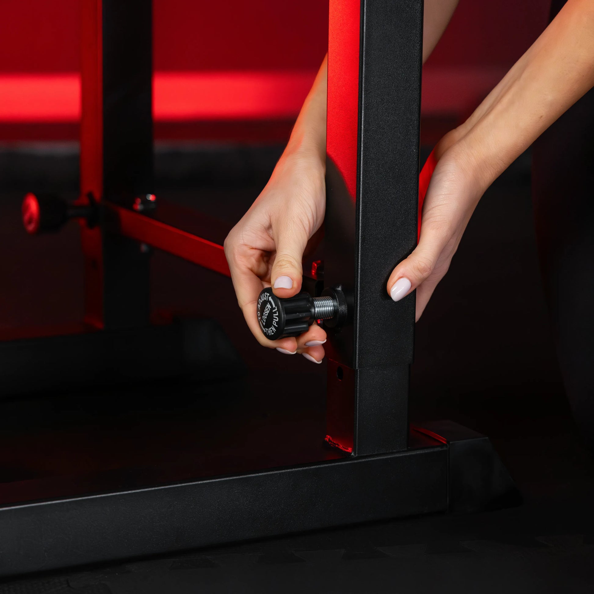 Verstellbare Plyobox in Schwarz - Gorilla Sports DE