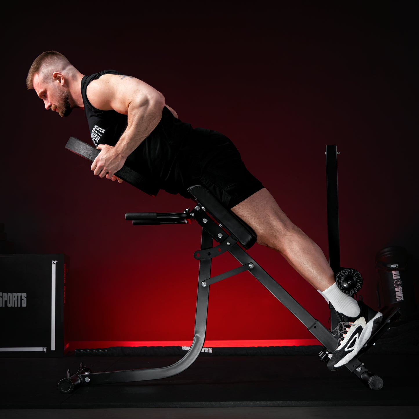 Glute Ham Raise Rückenstrecker verstellbar
