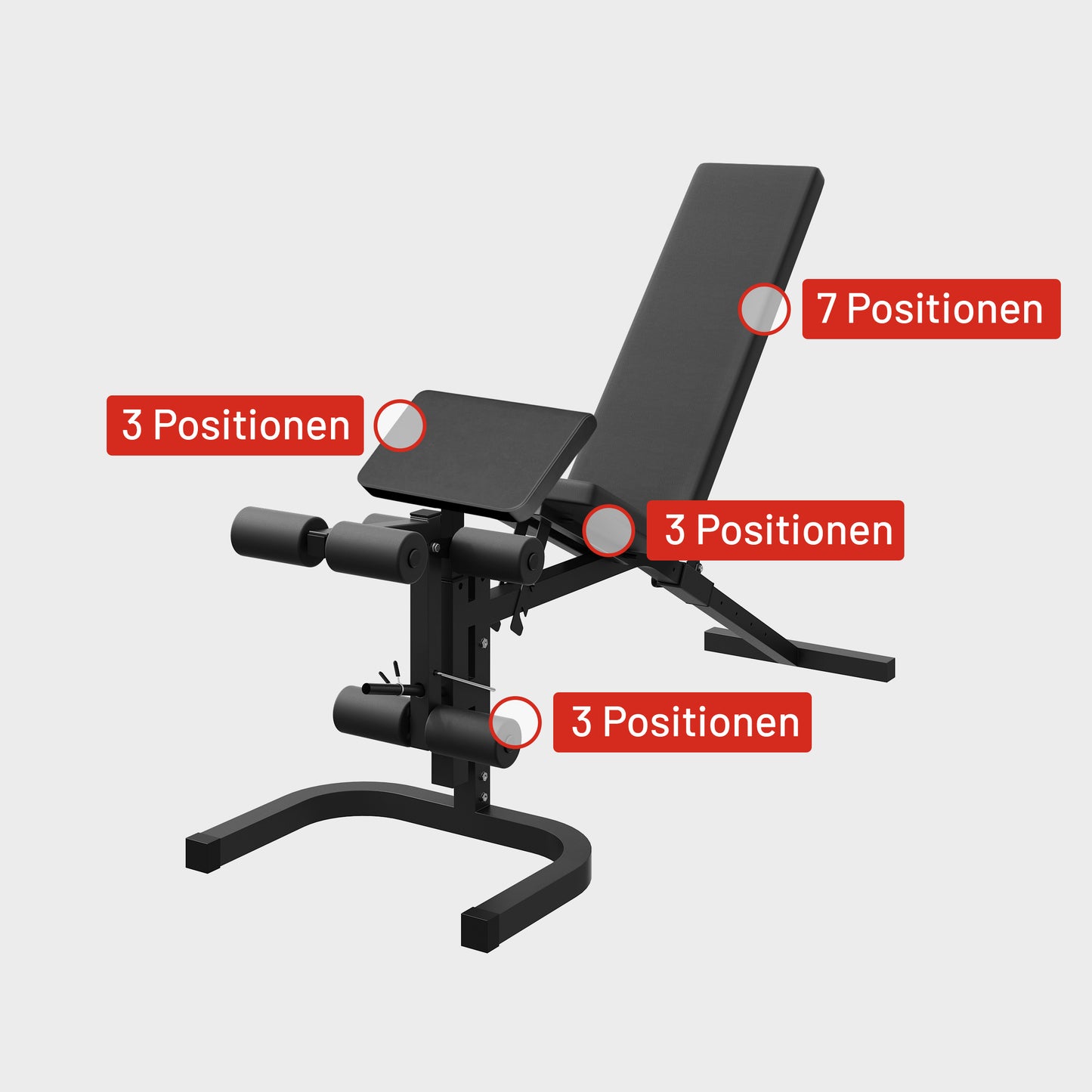 Kraftstation Home Gym inkl, Hantelbank
